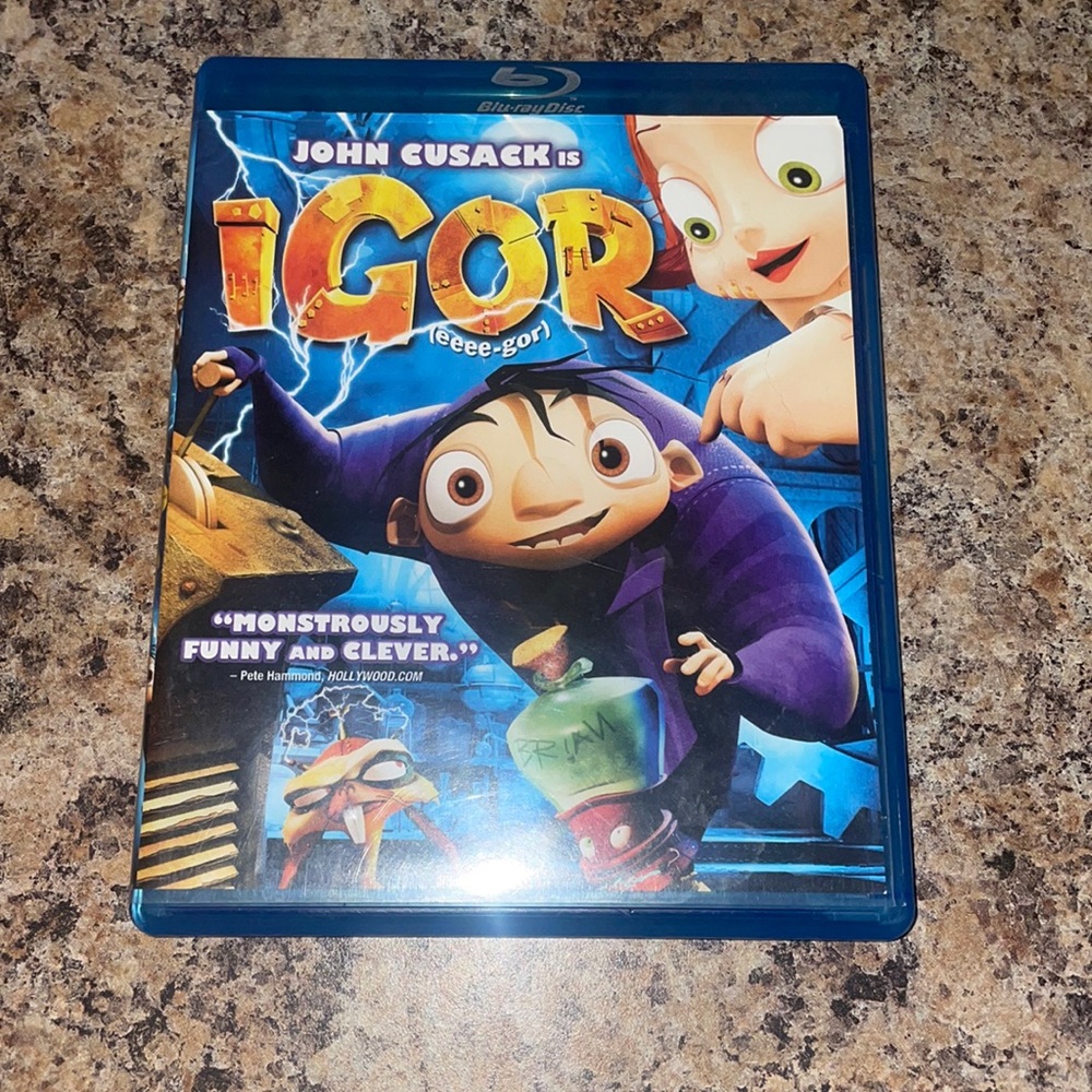 Blue ray movie